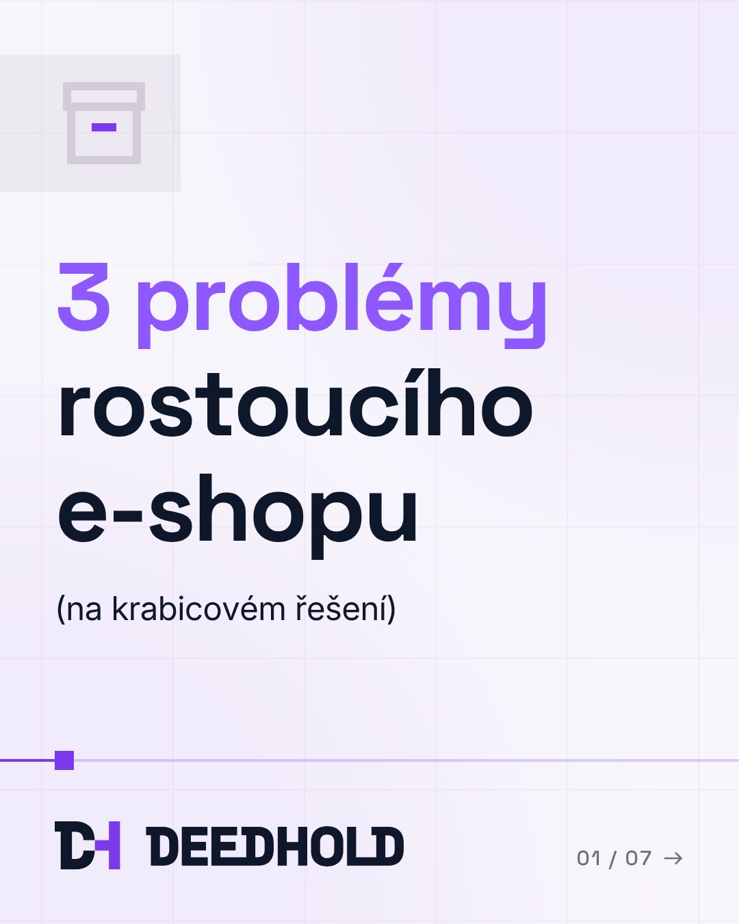 📦 Krabicové řešení je skvělý start. Ale co když ho e-shop přeroste? 📈 Tři úskalí, na která rostoucí e-shopy narážejí…